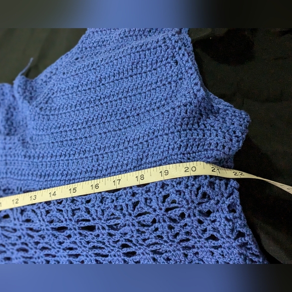 Crochet tunic dress - Picture 7 of 13